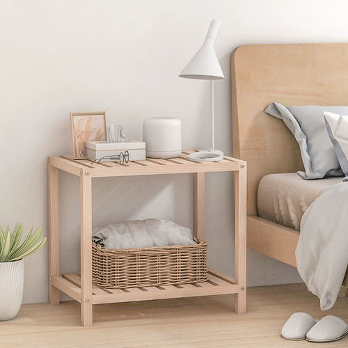 Простая сплошная деревянная полка спальня спальня кровати прикроватная кровати на полке, хранение деревянная перегородка рама перегородка