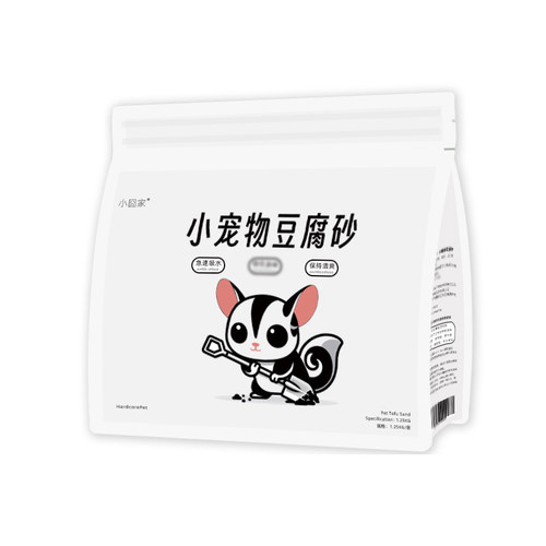 松鼠刺猬龙猫蜜袋鼯垫料花枝鼠尿垫祛味用品笼子垫材豆腐砂猫砂 - 图3