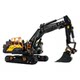 Building block toys Volvo EC500 hybrid excavator