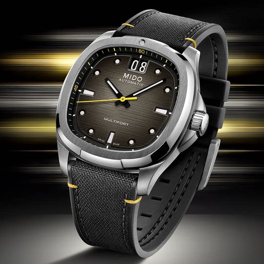 Mido美度25年新款舵手TV任嘉伦同款全自动机械表夜光防水手表男款