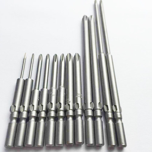 电动螺丝刀头 801电动十字40MM4C电起子头 电批咀电批头 4mm批头 - 图2