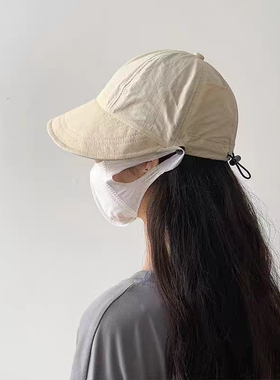 逛街鸭舌帽鸭舌帽女休闲大檐春夏