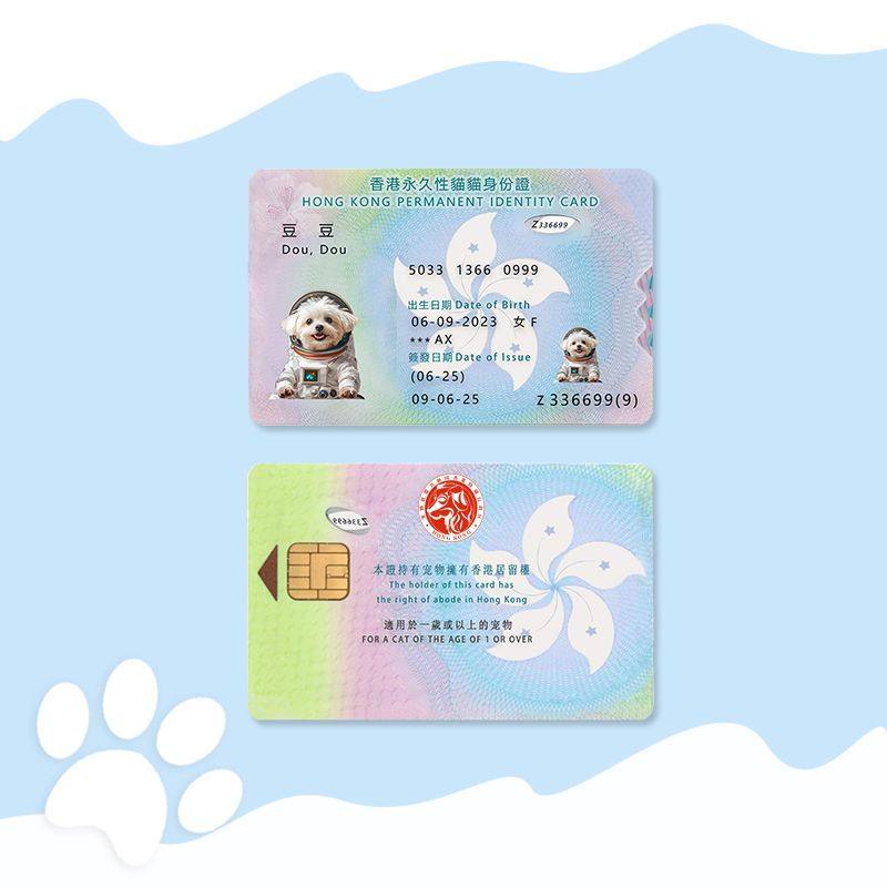 宠物仿真通行证定制猫咪狗狗二次元证件创意可定制萌宠周边名牌,淘宝优惠券,粉丝福利购,淘宝优惠卷