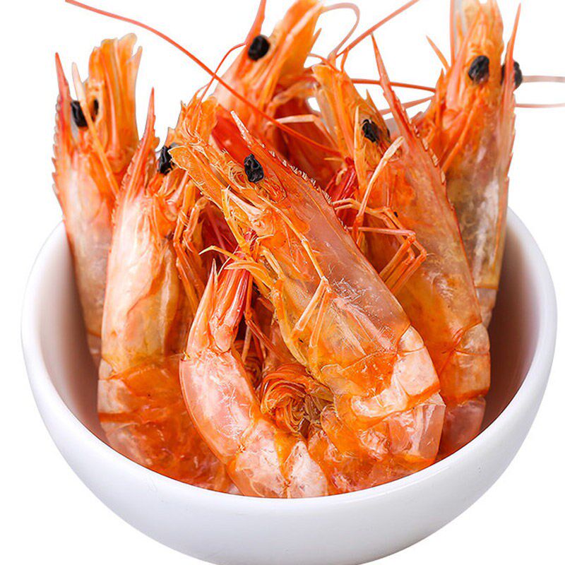 烤干即食东海特产休闲零食海鲜干货 良山谷珍即食虾零食