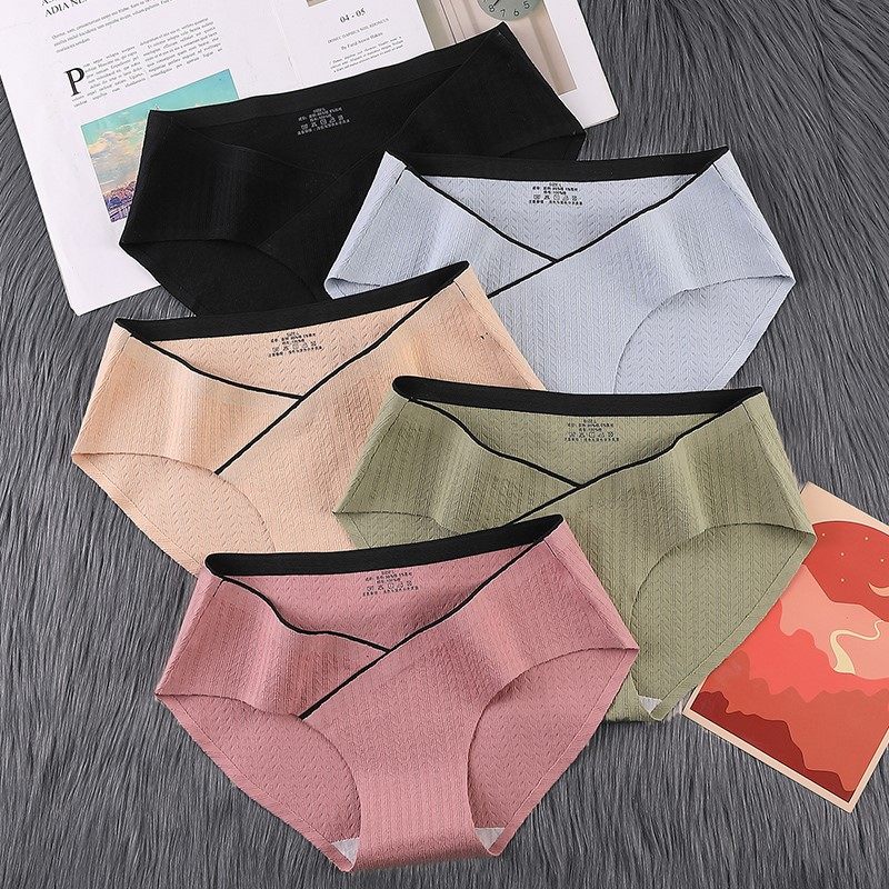 孕妇纯棉低腰无痕怀孕期夏季内裤 呼噜城内裤