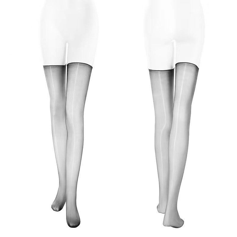 1D超薄油亮无边长筒丝袜女丝滑油亮性感黑丝大腿袜过膝美腿袜纯欲,淘宝优惠券,粉丝福利购,淘宝优惠卷