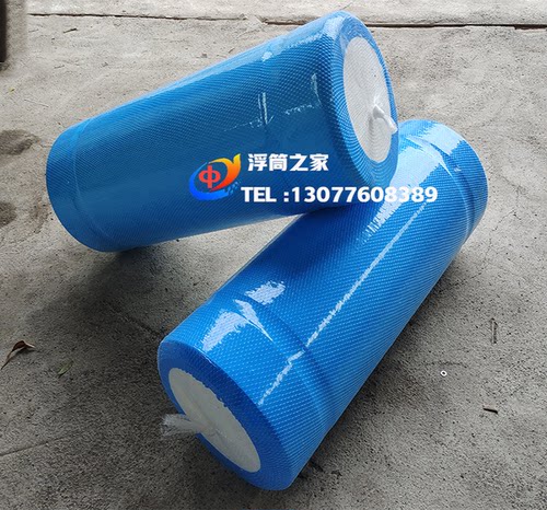 水上平台高密度实心增浮泡沫浮筒浮桶网箱养殖浮漂防水40X100包邮 - 图1