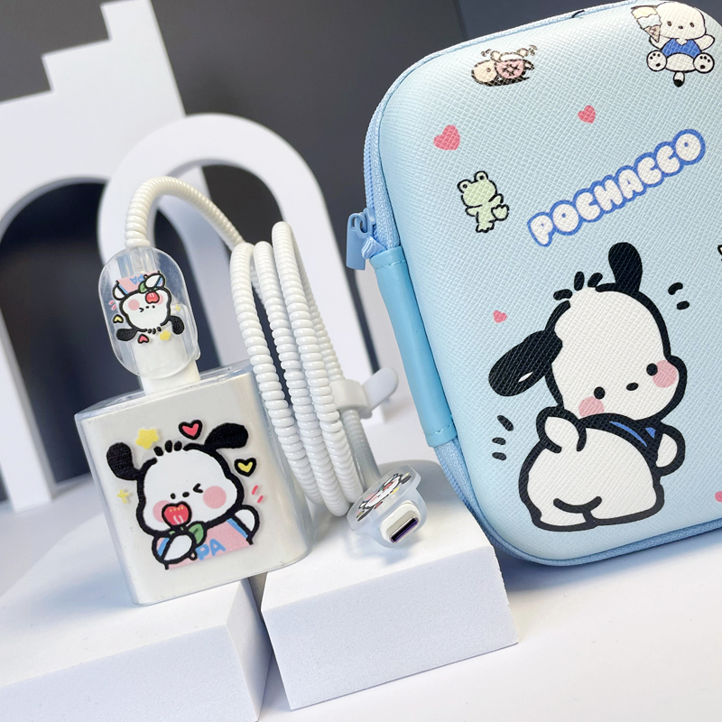 适用华为畅享80/70x/70pro荣耀X70i 平板V8Pro充电器数据线保护套 - 图1