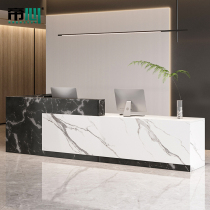 Company Front Desk Cashier Cashier Modern Brief Beauty Salon Bar Desk Computer Desk Office Company Front Desk Reception Desk