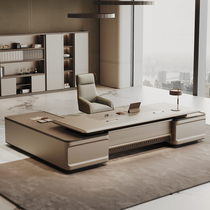 Chairman Desk Chair Portfolio Grand Bandstand High-end President Boss Light Lavish Baking Varnish Atmosphere General Manager Desk