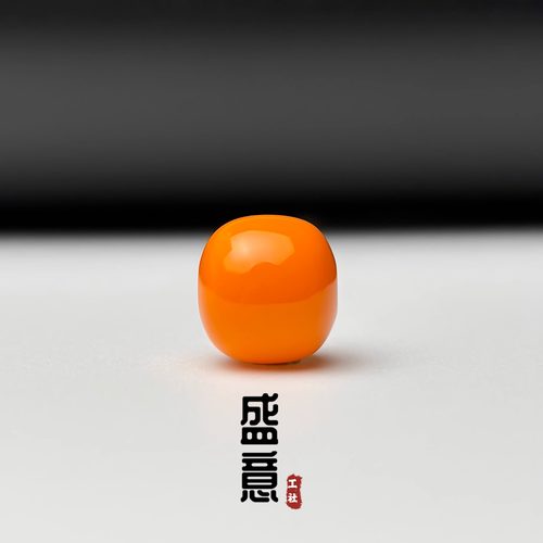 雪巴琉璃珠老型桶珠黄色腰珠顶珠单珠星月菩提配饰绿松石散珠配珠 - 图1