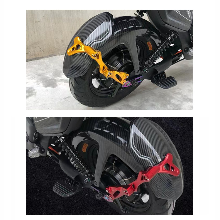 小牛电动改装后挡泥板N1S 鬼火战速小龟酷奇小猴子炭纤维后盾可调,淘宝优惠券,粉丝福利购,淘宝优惠卷