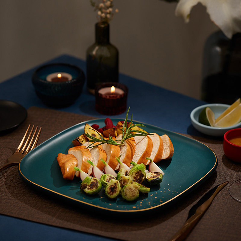 优形低脂高蛋白开袋即食鸡胸肉 凤祥食品鸡胸