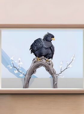搞笑挂画蔡徐坤装饰画挂墙