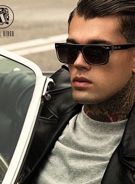 墨镜方框SKULLRIDER个性