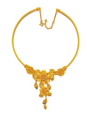 百花齐放项圈项链时尚结婚搭配