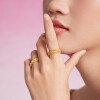 Chow Tai Fook SOINLOVE Muse series gold and diamond ring VRU1648