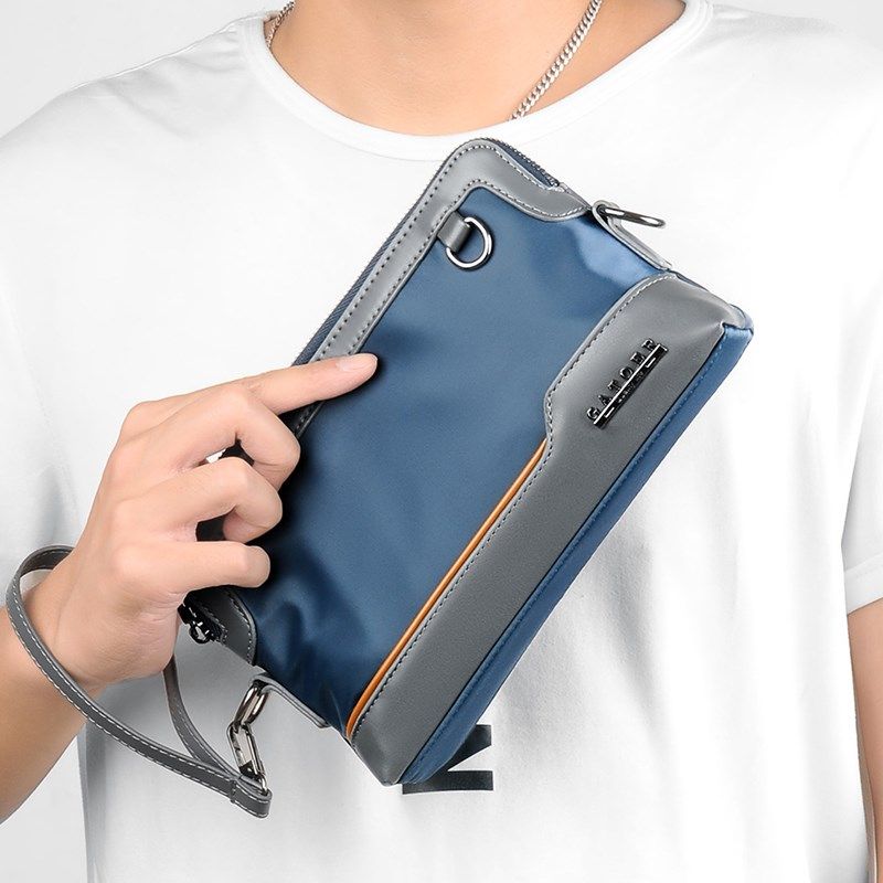 尼龙运动小挎包韩版青年单肩手拿包 瑶妃男士包袋