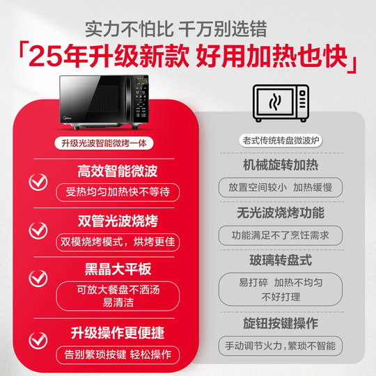 Midea Home Tablet Multi-Function Micro Cuisson à la vapeur et grillades trois-en-un