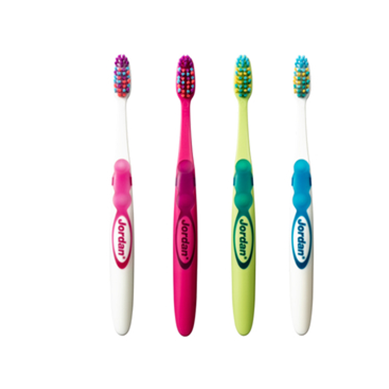 jordan婴幼儿童牙刷9到12岁换牙期训练护齿乳牙刷细柔软毛9+