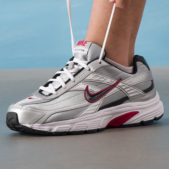 Nike official men's shoes 2025 new sports shoes INITIATOR lightweight shock-absorbing running shoes 394055-001
