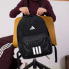 Adidas boys and girls backpack summer new casual bag sports bag backpack primary school student junior high school student bag