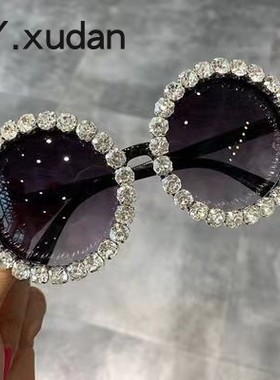 人抖音太阳镜欧美风女