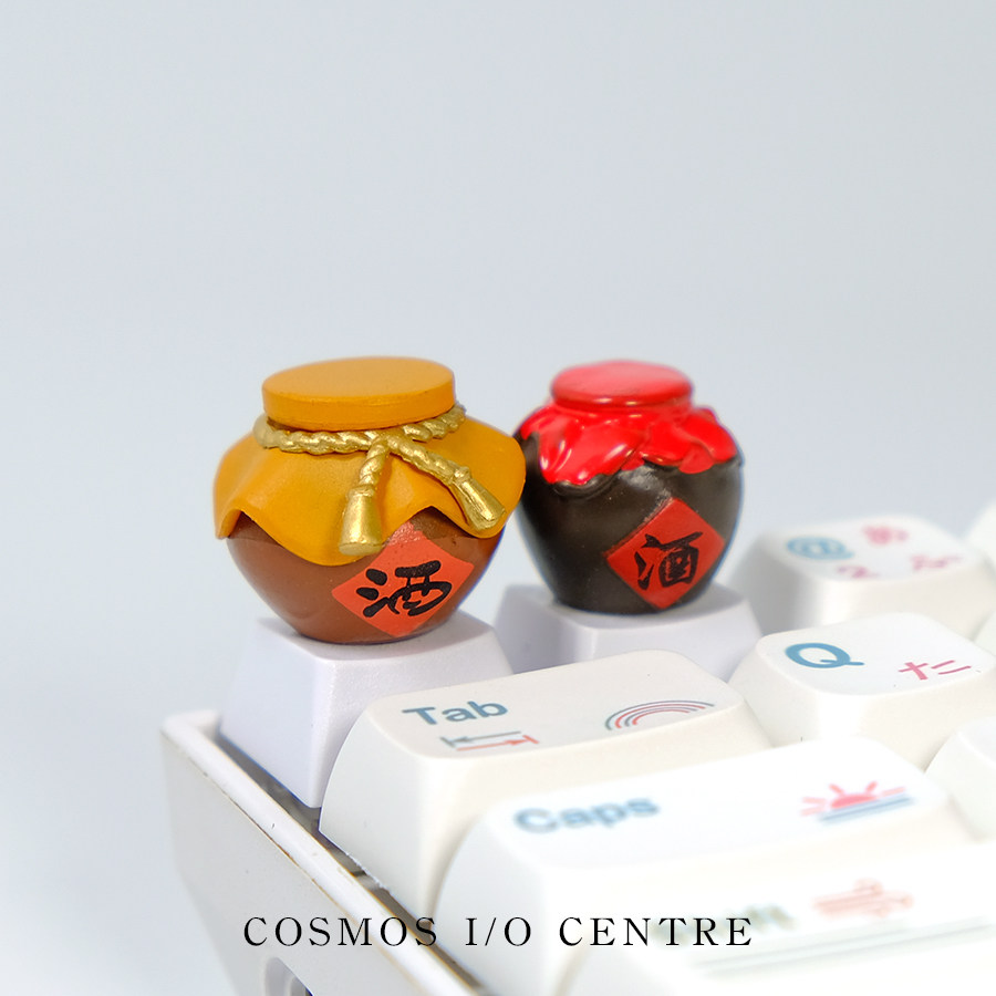 宇宙外设仿真酒坛壶键盘帽男女生日礼物客制化创意个性装饰摆件,淘宝优惠券,粉丝福利购,淘宝优惠卷