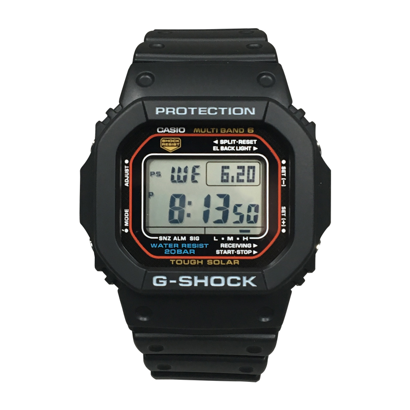 卡西欧G-SHOCK复古小方块电波方形手表男GW-M5610-1 BB RB-4 - 图3