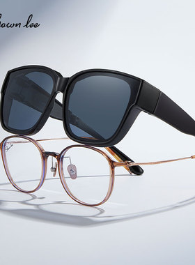 Shawnlee可折叠墨镜方形黑色复古