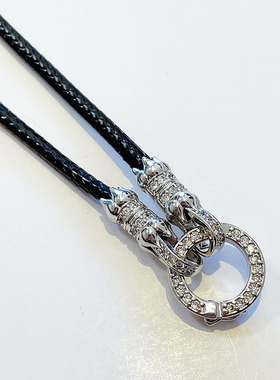 高档佛牌链皮绳情侣款福利