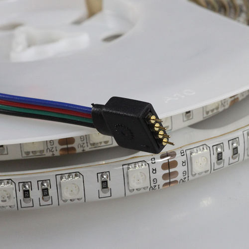 LED灯带 七彩防水 高亮客厅LED5050 12V低压安全 60灯珠 遥控LED - 图1