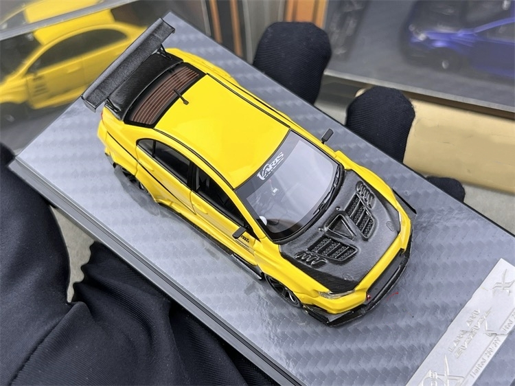 404 Error 1:64 三菱 EVO X 10代 Varis 宽体改装 树脂汽车模型 - 图0