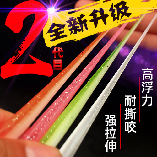 热路 双色t尾鱼路亚软饵软虫假饵拟饵7cm5厘米鳜鱼鲈鱼翘嘴德州钓 - 图0
