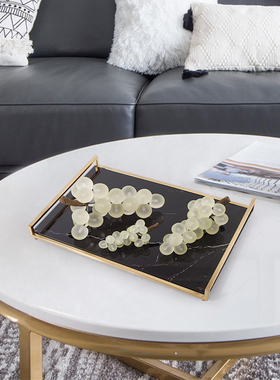 轻奢风创意玄关酒柜设计师工艺品