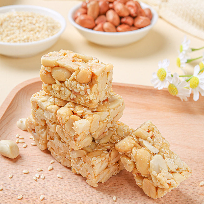 王老五花生酥糖原味椒盐508g芝麻糖小吃零食四川成都特产休闲食品