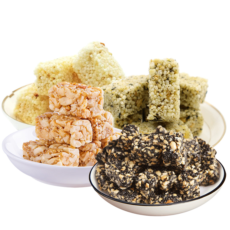 王老五花生酥零食禮盒420g送禮年貨酥糖中式糕點小吃成都特產_王老五食品旗艦店_零食_堅果_特產