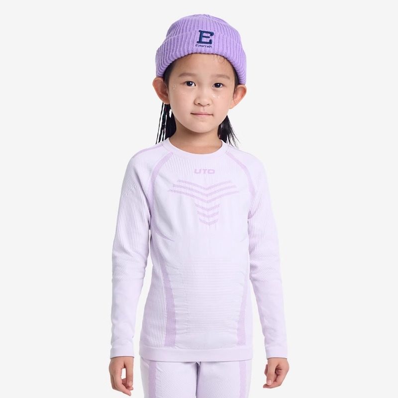 UTO儿童运动速干衣套装男户外滑雪内衣女生跑步排汗保暖内衣秋冬,淘宝优惠券,粉丝福利购,淘宝优惠卷