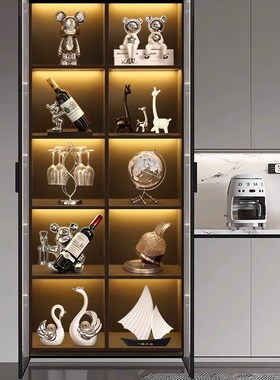入户鞋柜酒柜装饰品摆件客厅轻奢高档大气电视柜家用工艺品
