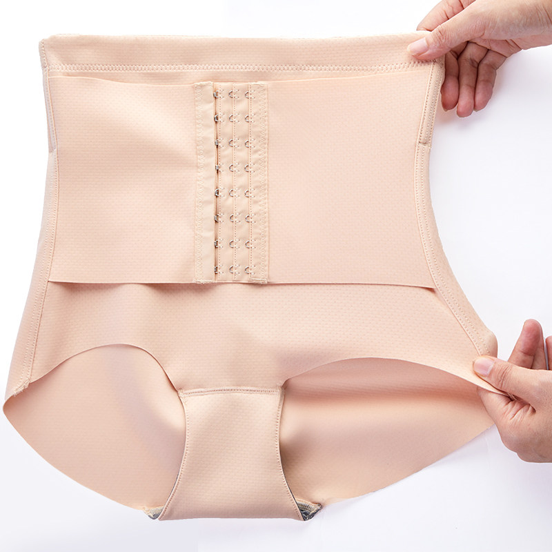 高腰收小肚子强力中腰产后女收腹裤 rainwaves塑身美体裤