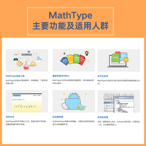 MathType6.9/7.4/7.8数学公式编辑器Mac远程代安装/关联Word/WPS - 图3