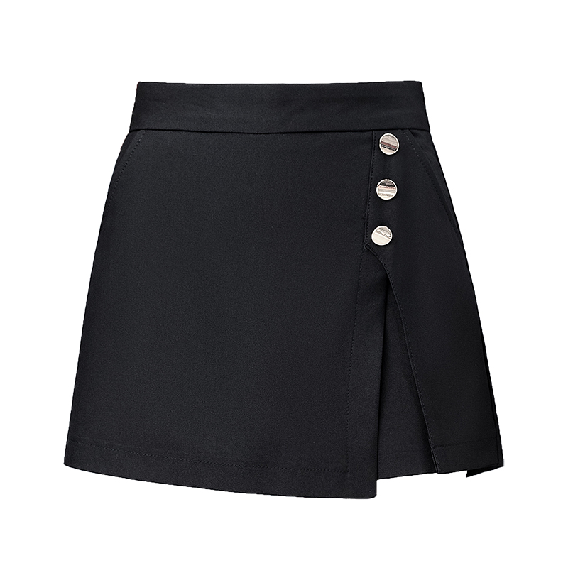 卡貂尼旗舰店裤裙女假两件2022年春秋新款时尚高腰a字显瘦遮胯裙外穿气质短裙3