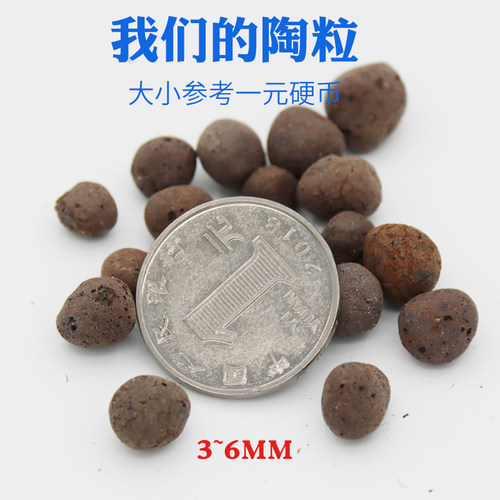 陶粒养花园艺陶土粒球花卉基质陶粒保水保肥铺底铺面轻质陶粒透气 - 图1