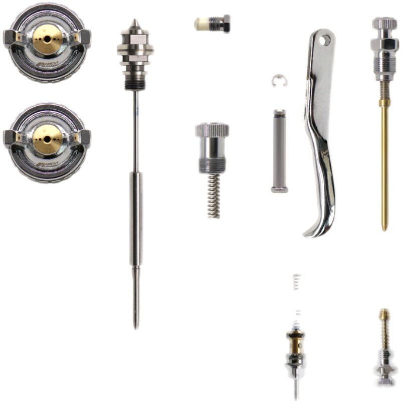 通用W-71喷枪配件W77针嘴雾化帽迫紧喷幅空气油量调节钮可配岩田,淘宝优惠券,粉丝福利购,淘宝优惠卷