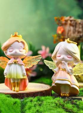 新品云端之翼潮玩盲盒手办周边可爱卡通盲盒树脂工艺摆件装饰摆件