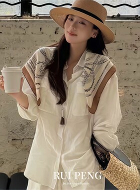 老钱风链条丝巾女士2026春