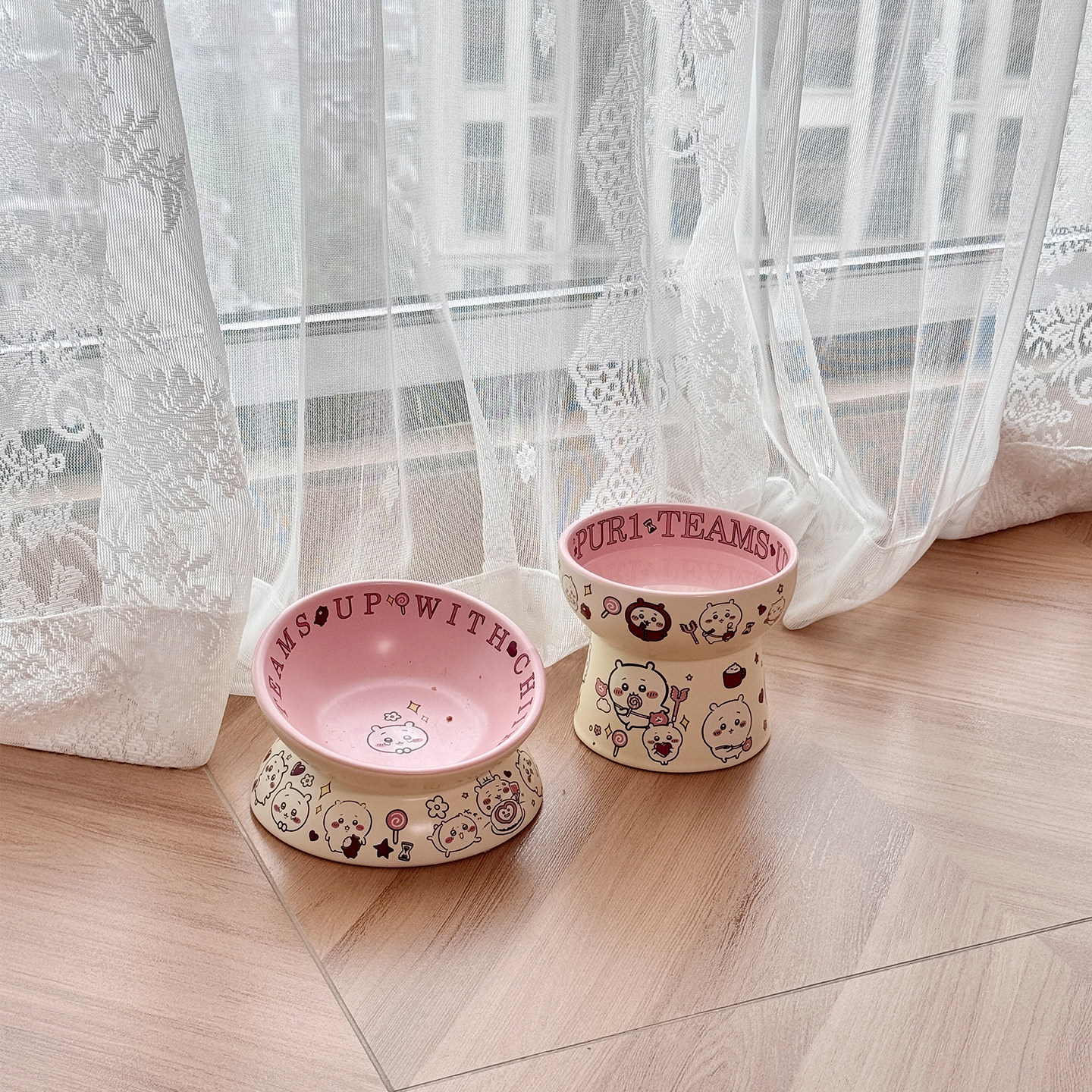 斜口狗碗猫碗猫食盆陶瓷猫咪饭碗水碗防黑下巴慢食碗宠物狗狗食盆,淘宝优惠券,粉丝福利购,淘宝优惠卷