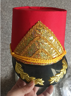 中小学生仪仗服军乐队升旗礼帽