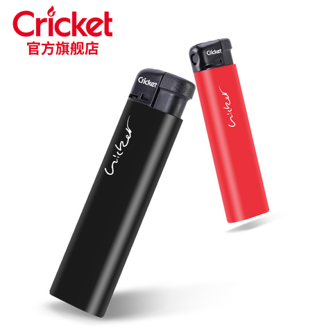 Cricket草蜢官方正品原装进口纯色一次性防爆创意盒装电子打火机