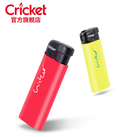 Cricket草蜢官方正品原装进口迷你荧光一次性防爆创意电子打火机